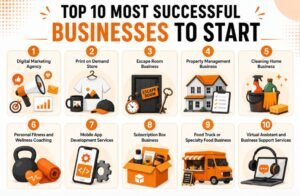 Top 10 Most Successful Businesses To Start